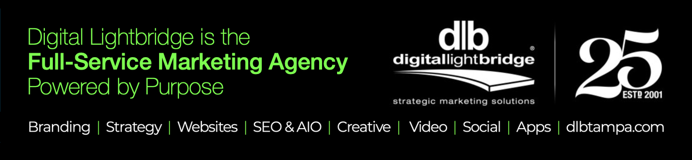 Digital Lightbridge full-service marketing agency offering branding, websites, SEO, AIO, creative, video, social media, and app development.